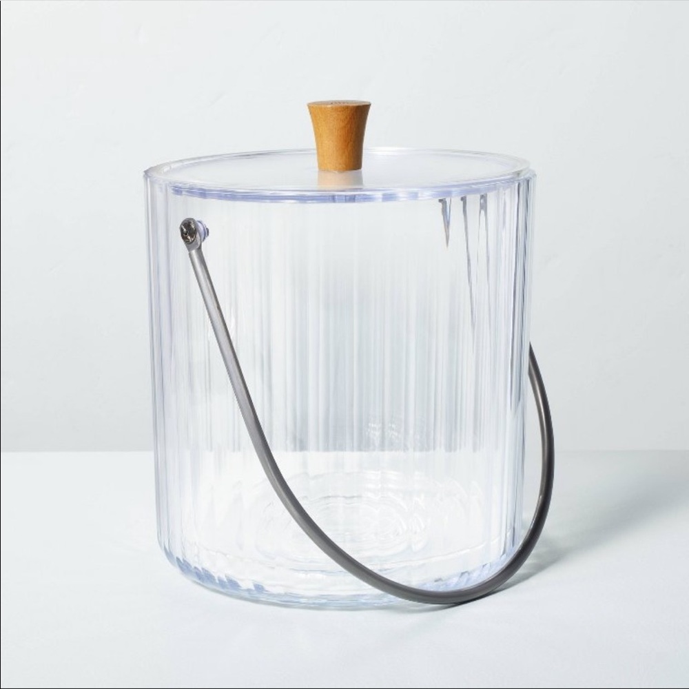 Hearth & Hand W Magnolia Ice Bucket Plastic